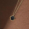 Round Flower Pendant With Chain