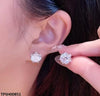 Round Zircon Stone Pendant Set