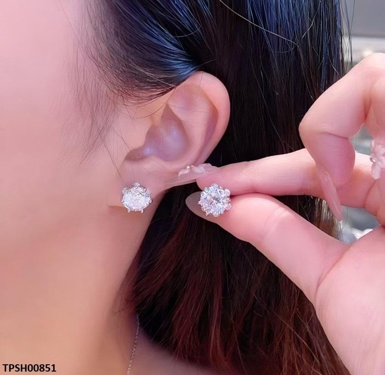 Round Zircon Stone Pendant Set