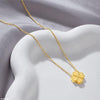 Stainless Steel Star Wrist Flower Pendant