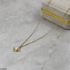 Stainless Steel Pearl Pendant With Chain