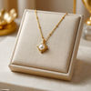 Stainless Steel Pearl Pendant With Chain