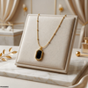 Stainless Steel Rectangle Pendant