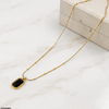 Stainless Steel Rectangle Pendant