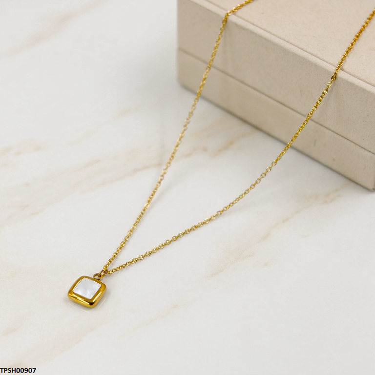 Stainless Steel Square Pendant
