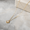 Stainless Steel Flower Pendant