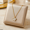 Stainless Steel Flower Pendant