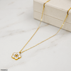 Stainless Steel Flower Pendant