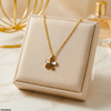 Stainless Steel Flower Pendant