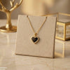 Heart Watch Design Stainless Steel Pendant