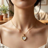 Heart Watch Design Stainless Steel Pendant