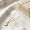 Round Watch Design Stainless Steel Pendant