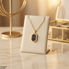 Oval Watch Design Stainless Steel Pendant