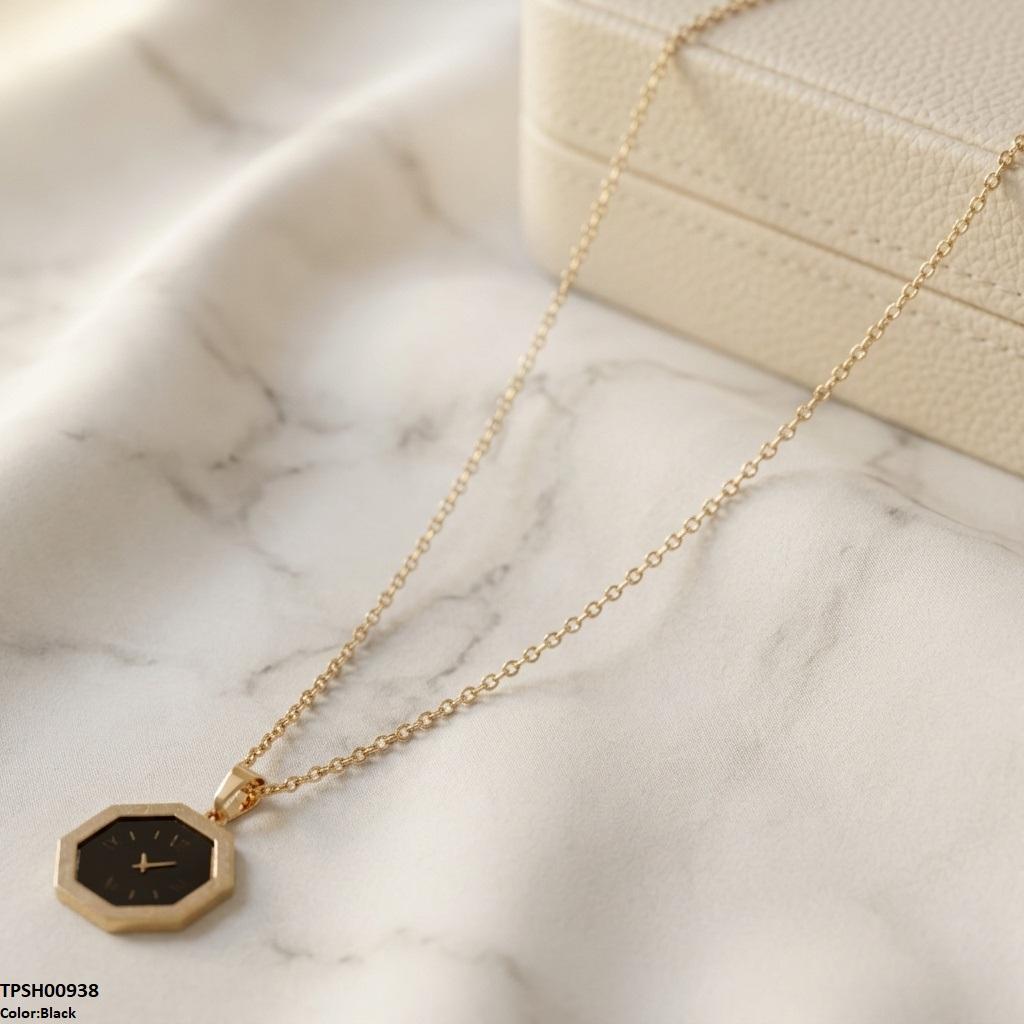 Octagon Watch Design Stainless Steel Pendant