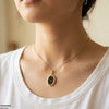 Oval Watch Design Stainless Steel Pendant
