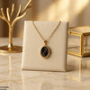 Oval Watch Design Stainless Steel Pendant