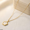 Clover Watch Design Stainless Steel Pendant