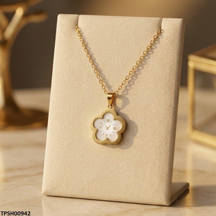 Clover Watch Design Stainless Steel Pendant