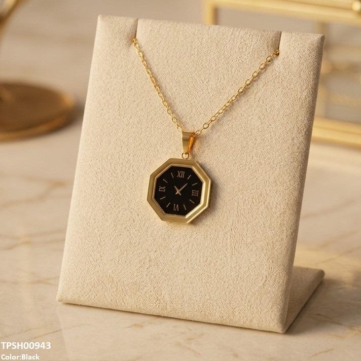 Octagon Watch Design Stainless Steel Pendant