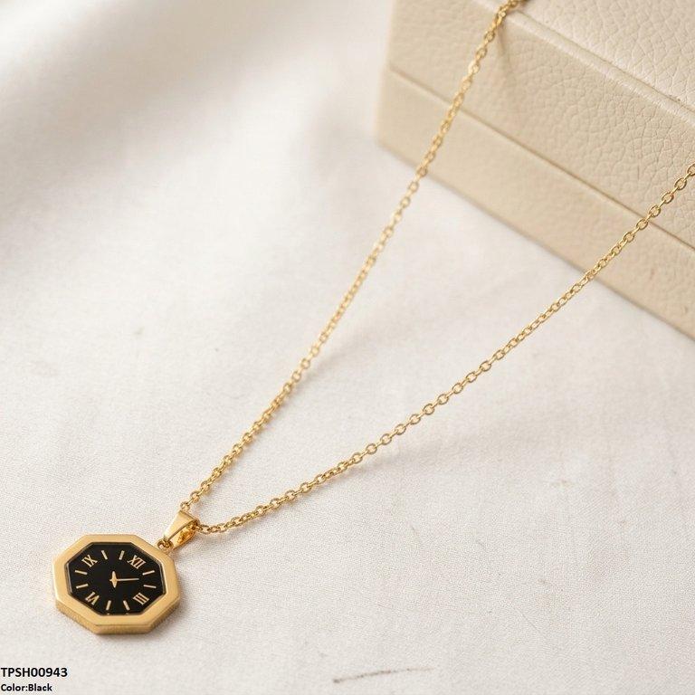 Octagon Watch Design Stainless Steel Pendant