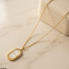 Oval Watch Design Stainless Steel Pendant