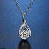Tear Pendant With Chain