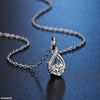 Tear Pendant With Chain