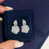 Flower Zircon Pendant Set