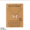 Layer Painted Butterfly Pendant