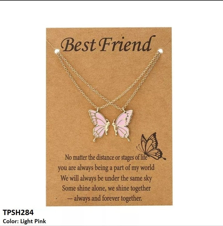 Layer Painted Butterfly Pendant