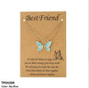 Layer Painted Butterfly Pendant