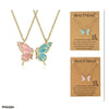 Layer Painted Butterfly Pendant