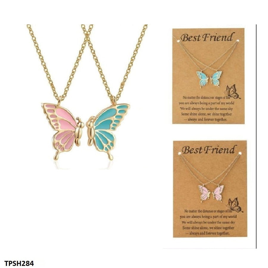 Layer Painted Butterfly Pendant