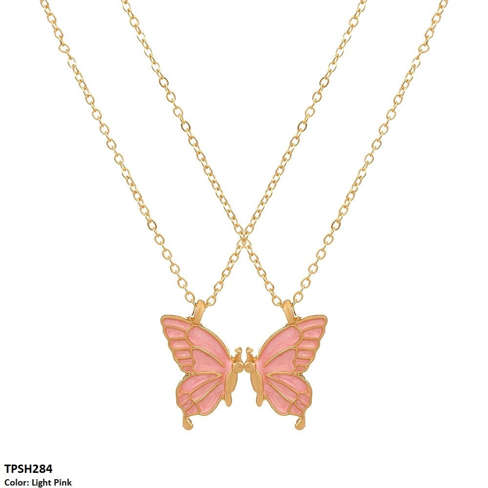 Layer Painted Butterfly Pendant