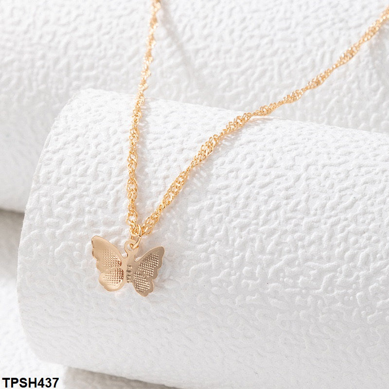 Butterfly Pendent With Chain