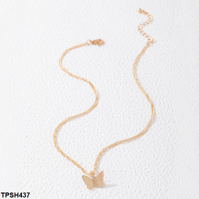 Butterfly Pendent With Chain