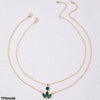 Marquise/Round Pendants With Chain