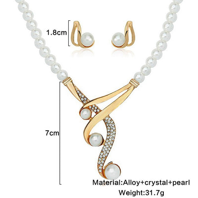 Pearl Pendent Set