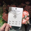 Heart/Bow/Flower Pendant With Tops