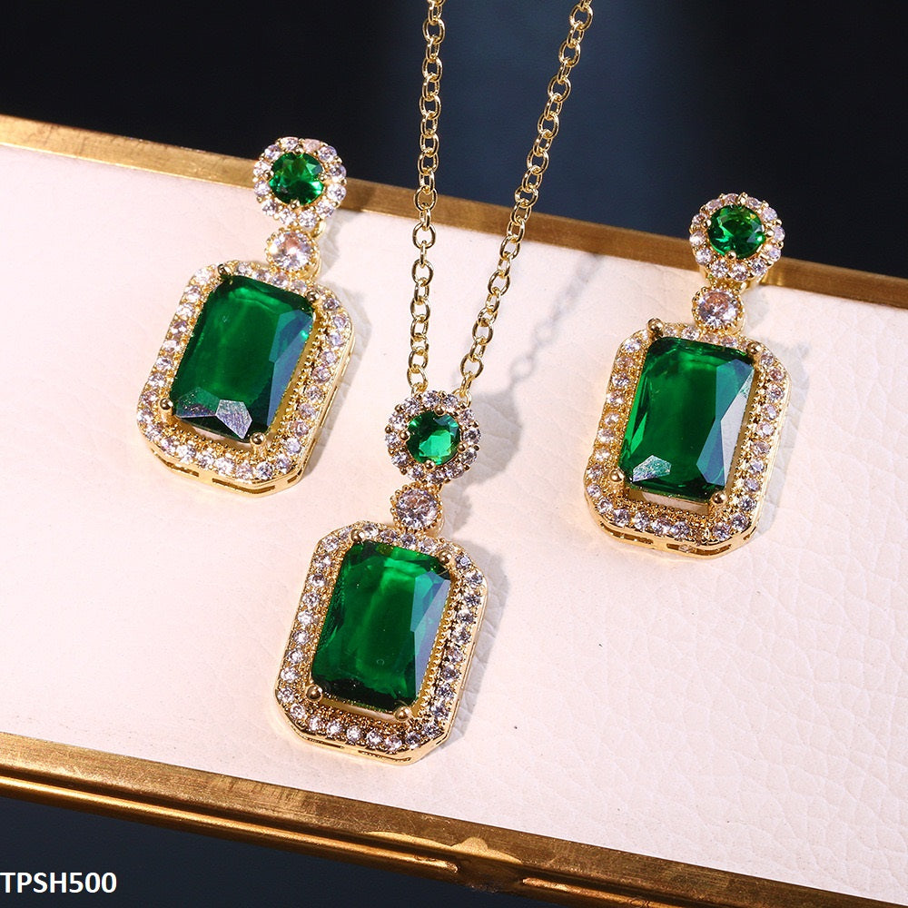 Square Pendant Set