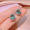 Flower Zircon Pendent Set