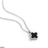 Painted Clover Pendant Set
