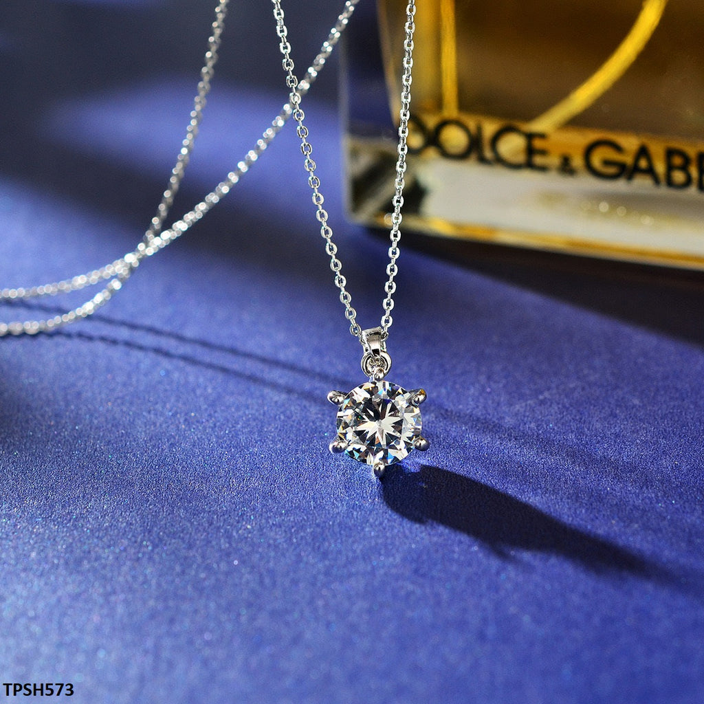 Round Pendant With Chain