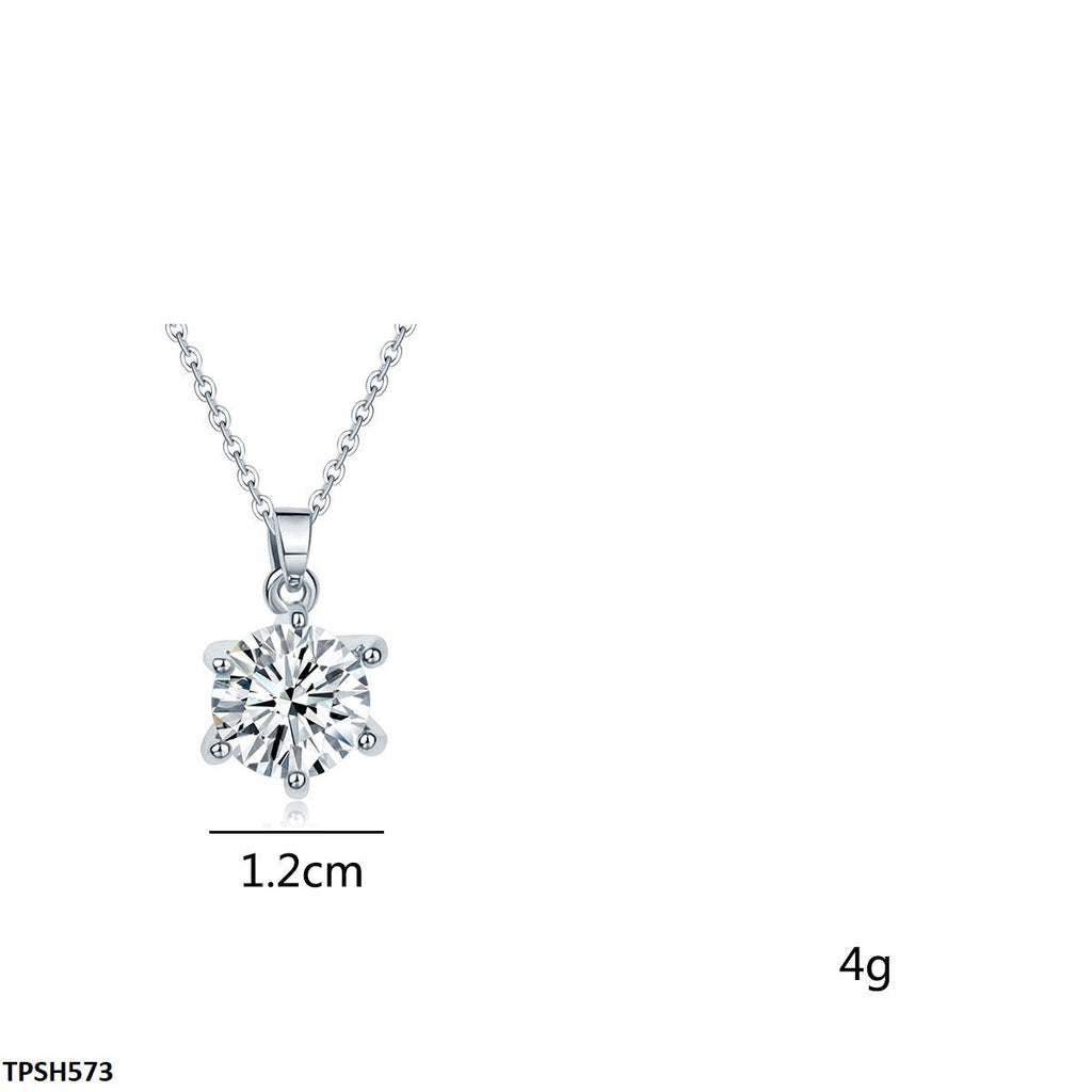 Round Pendant With Chain