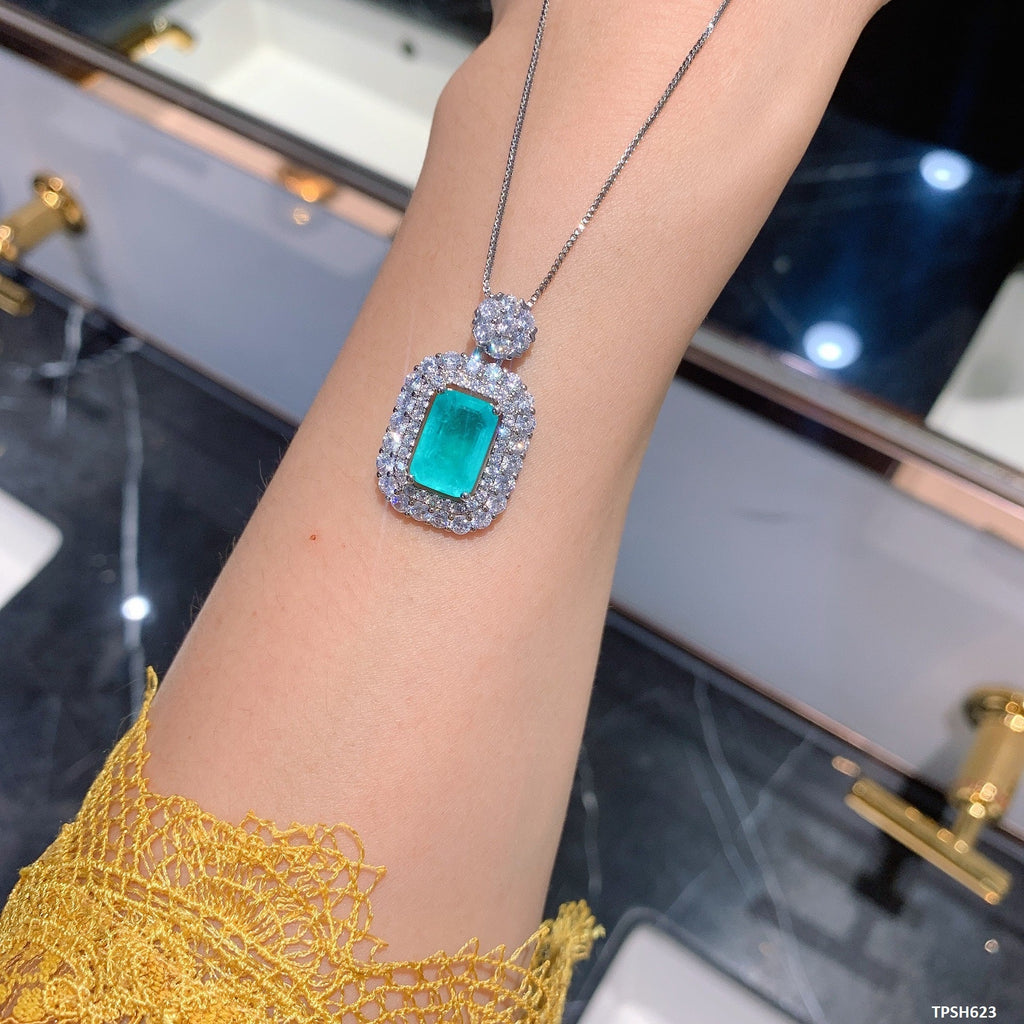 Rectangle/Tear Pendant