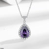 Tear Zircon Pendant