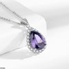 Tear Zircon Pendant