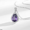 Tear Zircon Pendant