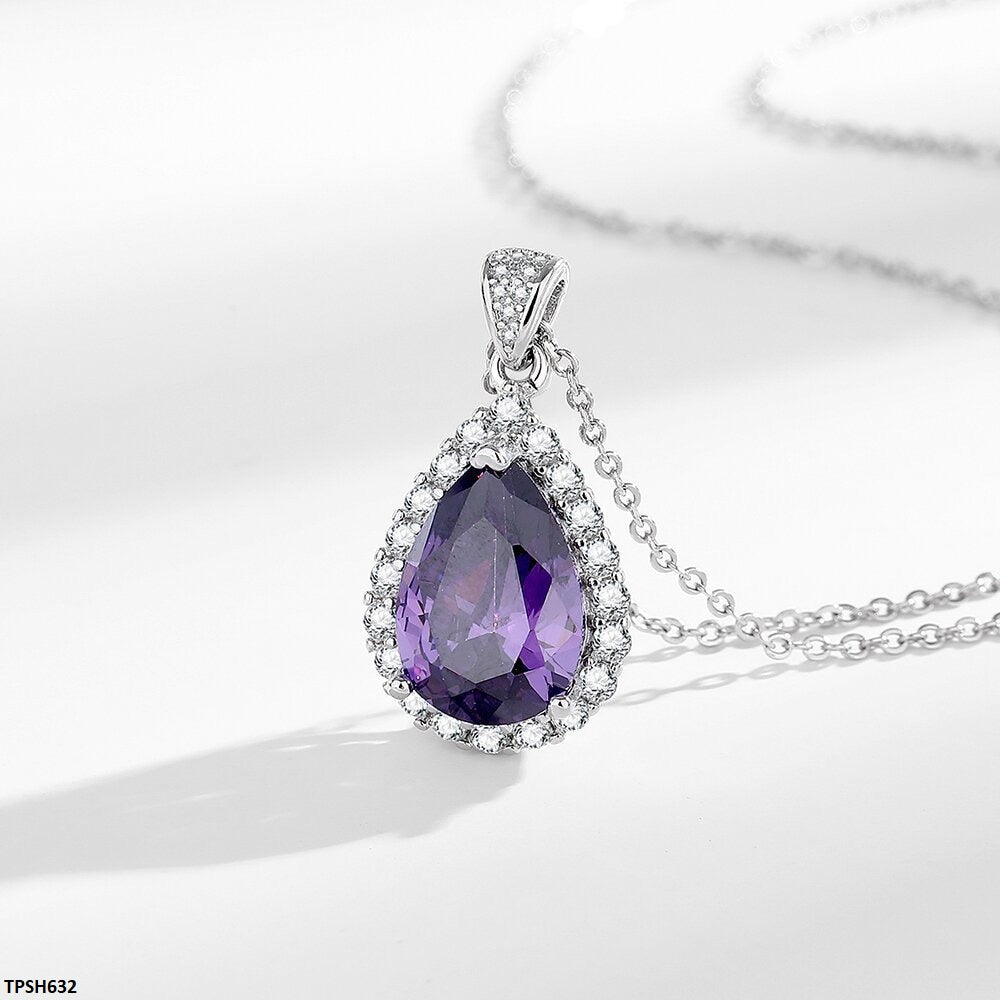 Tear Zircon Pendant