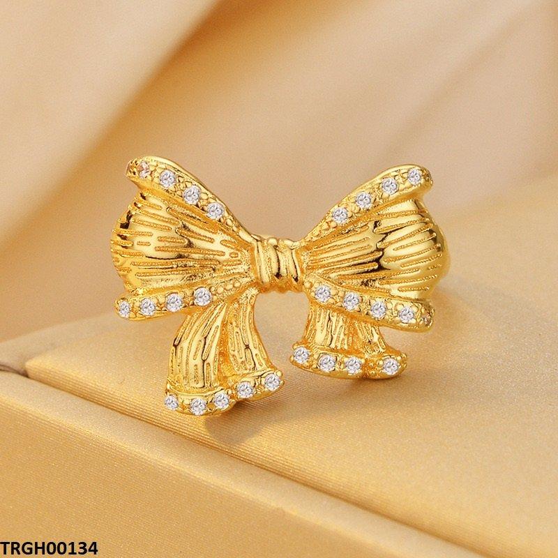 Plain Bow Ring Adjustable